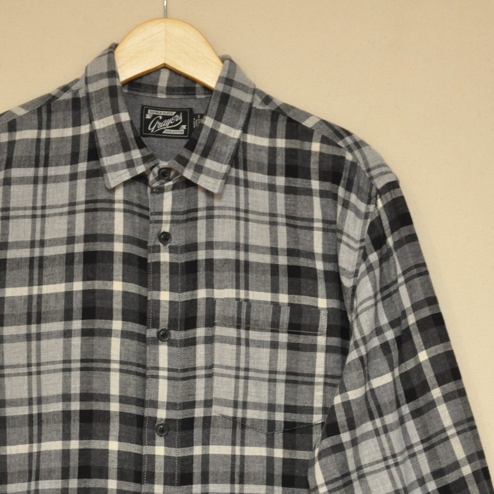 Grayers Double Cloth Button Down L